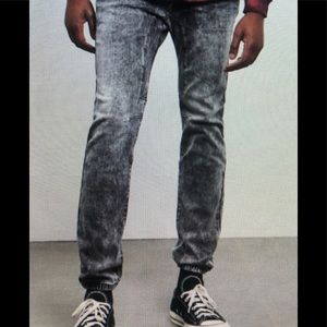 PacSun  Drawstring acid wash jogger Jeans